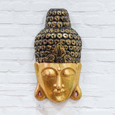 Cabeça de Buda em Madeira - Arte & Sintonia 2023, Bali - OKA, bali23, Budas, Budas / Monges, Indonésia / Bali, Madeira Albezia, mascaras decorativas