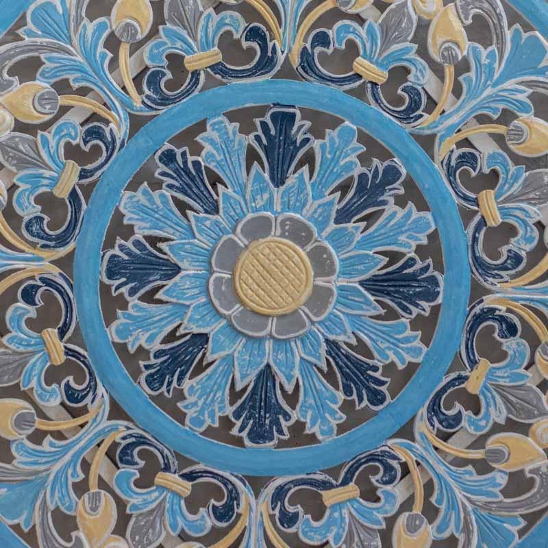 mandala antik pastel decoracao paredes balinesa indonesia objetos decorativos wall decoration carved 