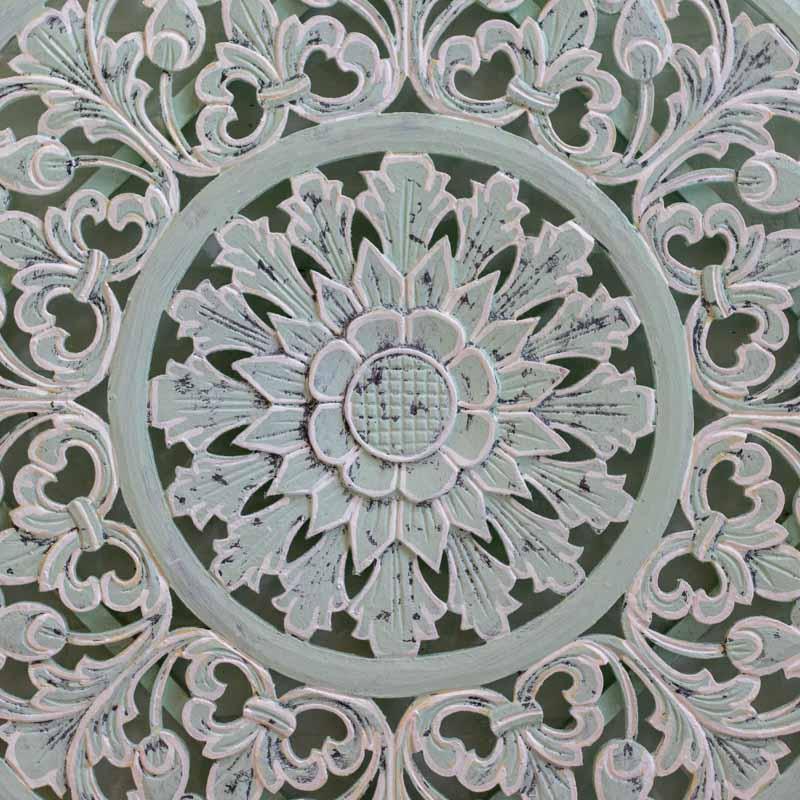 mandala antik pastel decoracao paredes balinesa indonesia objetos decorativos wall decoration carved 