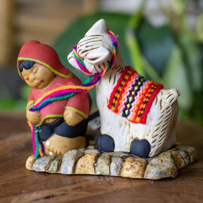 escultura tradicional peru símbolo cultura lhama ceramica decoração casa artesintoniac escultura eraica turquia 01