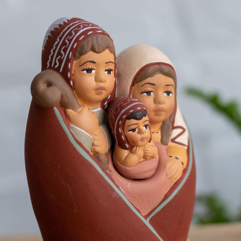 escultura ceramica sagrada familia jesus espiritual religiao uniao serenidade significado peru artesanato loja artesintonia 02