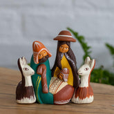  escultura ceramica sagrada familia jesus espiritual religiao uniao serenidade significado peru artesanato loja artesintonia 01