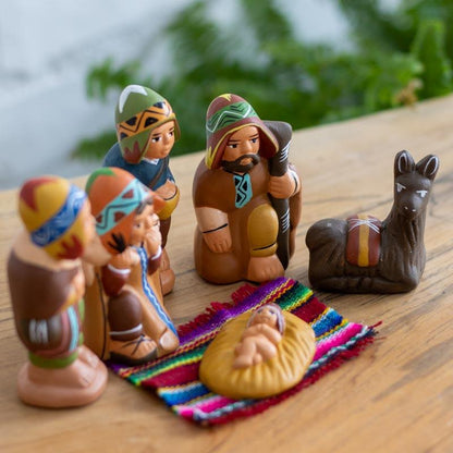 escultura presepio ceramica sagrada familia jesus espiritual religiao uniao serenidade significado peru artesanato loja artesintonia 03