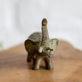 escultura elefante bronze bali indonesia decoracao casa prosperidade animais longevidade loja artesintonia