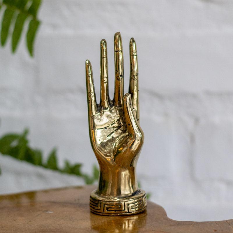 escultura maos objeto decorativo bronze bali indonesia aneis joias decoracao casa uniao amizade significado loja artesintonia 02