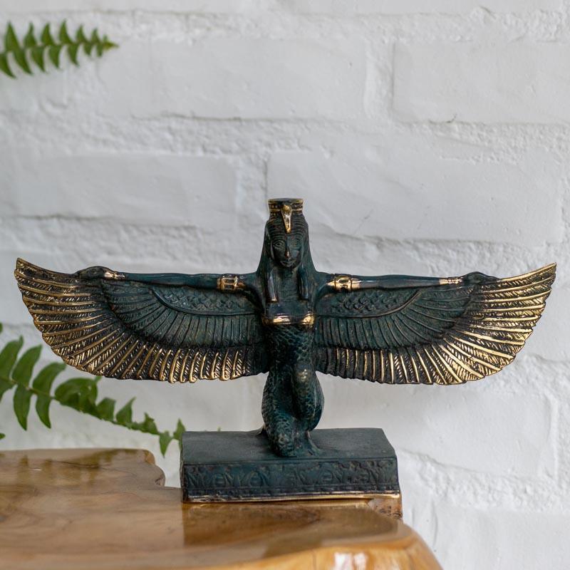 escultura deusa isis bronze bali indonesia materna mulher egito tradicao decoracao ambientes casa loja artesintonia 04 