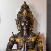 escultura deusa tara bronze bali indonesia compaixao espiritual budismo decoracao casa loja artesintonia 02