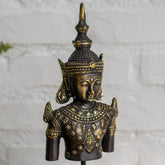 escultura buda thai busto bronze bali indonesia arte decoracao zen budismo feng shui decoracao casa loja artesintonia 02