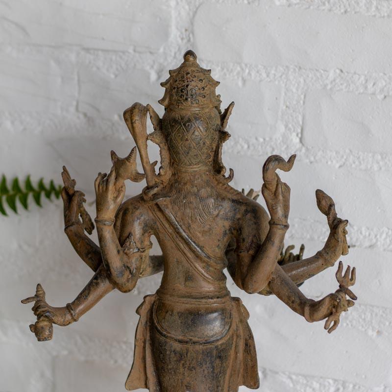 escultura shiva bronze destruidor regenerador criador mundo yoga bali indonesia decoracao altar divindade loja artesintonia 013