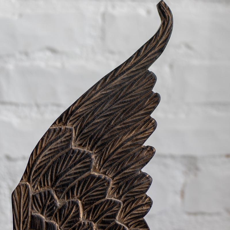 escultura decorativa asas madeira entalhada artesanal bali indonesia significado amor liberdade loja artesintonia 04