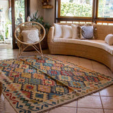 tapete kilim artesanal afegao arte decoração casa tradicao cultura textil algodao persa tecelagem beleza loja artesintonia 04