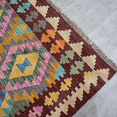 tapete kilim artesanal afegao arte decoracao casa tradicao cultura textil algodao persa tecelagem beleza loja artesintonia 02