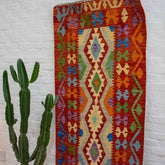 passadeira kilim artesanal paquistao arte decoração casa tradição cultura textil algodao persa tecelagem beleza loja artesintonia 01