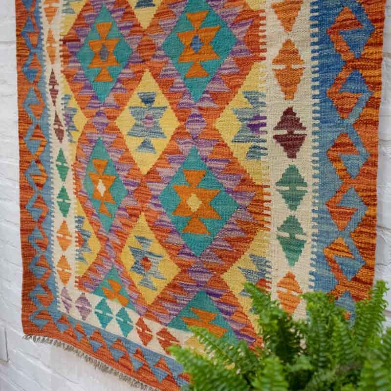 tapete kilim artesanal paquistao arte decoracao casa tradicao cultura textil algodao persa tecelagem beleza loja artesintonia 03