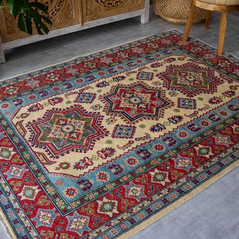 tapete kazak iraniano artesanal textil tecelagem tradicao beleza cultura algodao la decoracao casa loja artesintonia 01