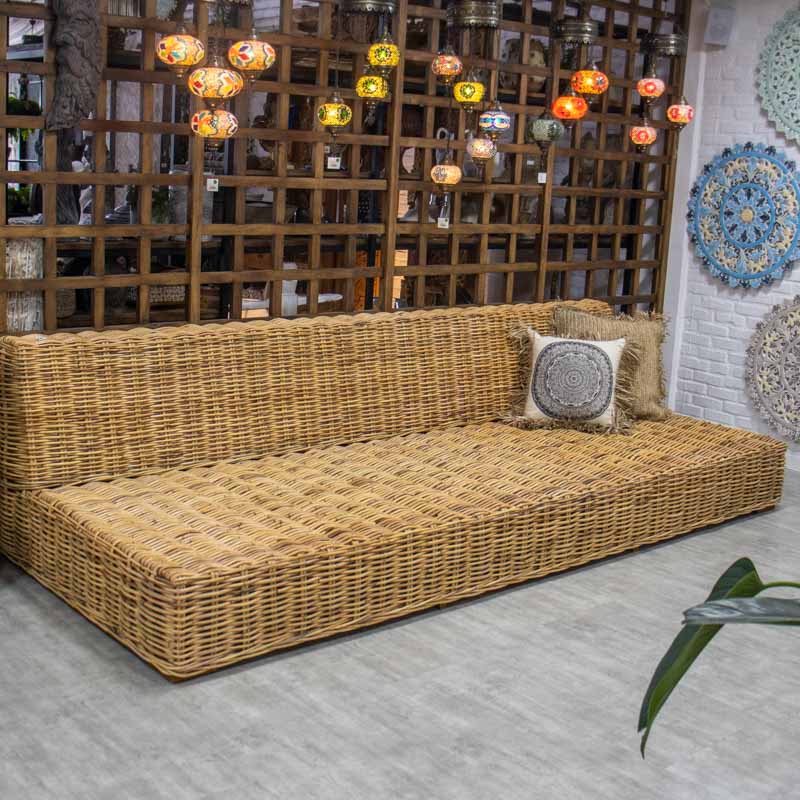 sofa cama daybed artesanal rattan bali decoracao fibra natural praia casa jardim varanda elegancia loja artesintonia 01