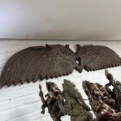 asas-esculturas-madeira-timor-entalhada-decoracao-balinesa-indonesia-casa-paredes-cabeceira-cama-quarto