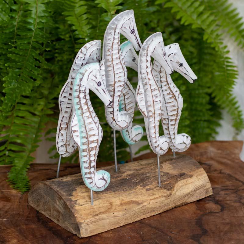 escultura cavalo marinho horse decoracao mar oceano tropical casa praia comprar loja artesintonia 03
