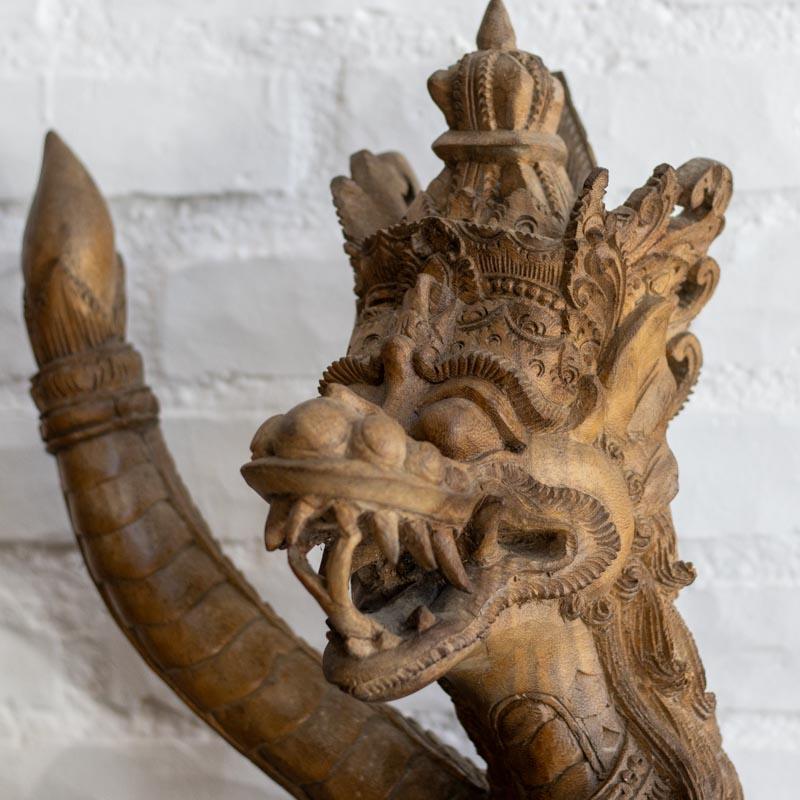 escultura madeira bhima bali india indonesia artesanal entalhada mahabharata loja 03