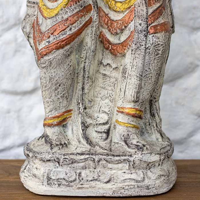 Estátua de 60cm do casal da mitologia hindu para decoração de salas e cantinho Zen.