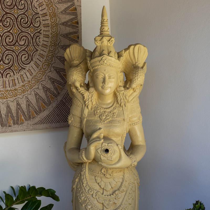 escultura fonte deusa dewi siri passaros liberdade jardim bali indonesia decoracao ambientes fibrocimento loja artesintonia 03