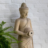 escultura buda fonte estatua zen limestone bali arte indonesia decoracao jardim meditacao espiritual nirvana loja artesintonia 02
