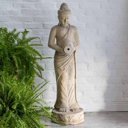 escultura buda fonte estatua zen limestone bali arte indonesia decoracao jardim meditacao espiritual nirvana loja artesintonia 05