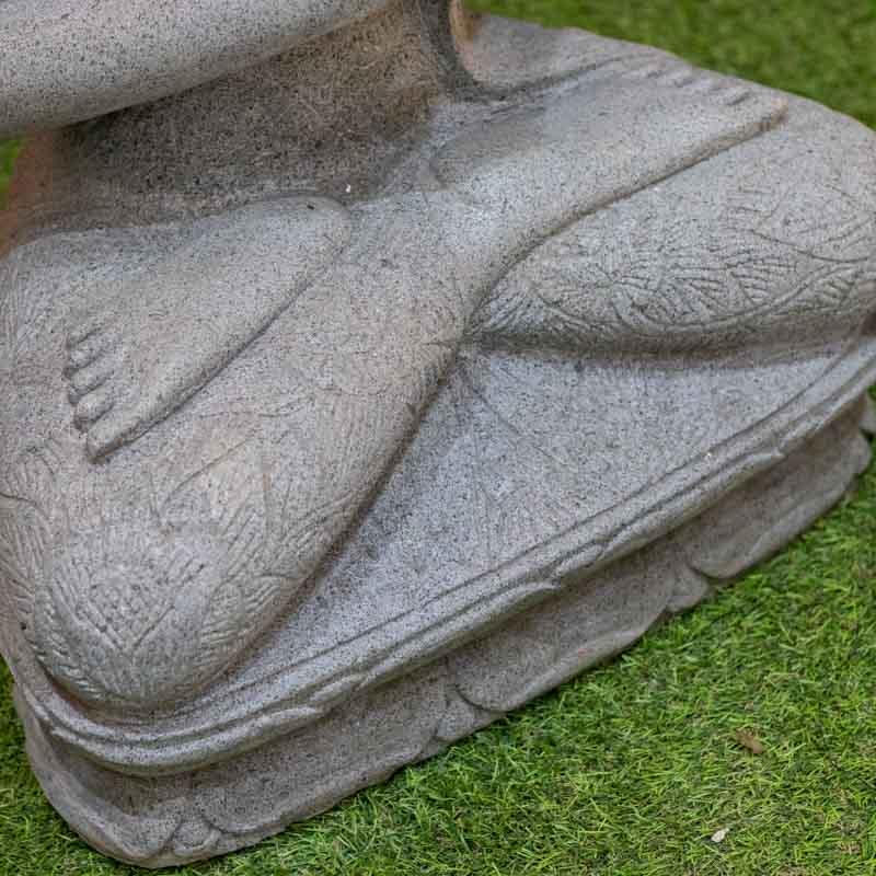 escultura pedra rio buda meditacao zen nirvana decoracao jardim garden iluminacao flores mudras yoga loja artesintonia 03
