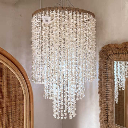 Lustre Grande de Conchas | Bali