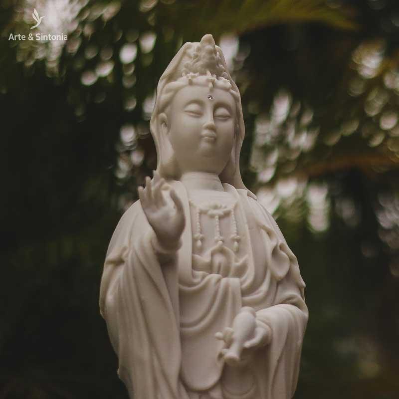 escultura deusa divindade marmorite home decor decorativo decoracao zen artesintonia deusa hindu bali indonesia estatueta deusa estatua hindu hinduismo zen 