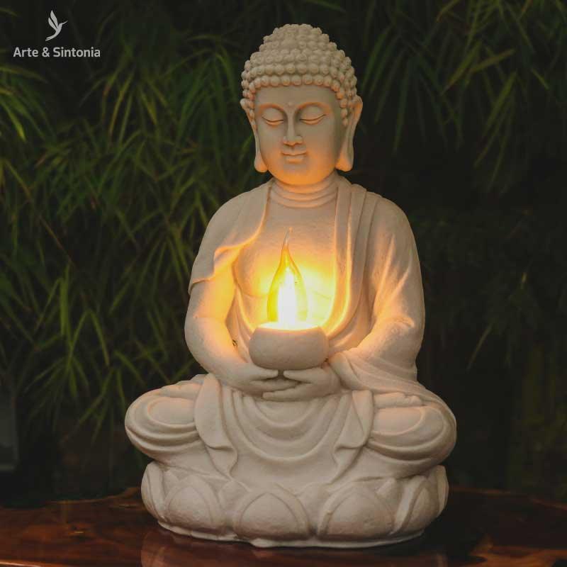 luminaria buda buddha marmorite home decor decoracao zen abajur artesintonia 1