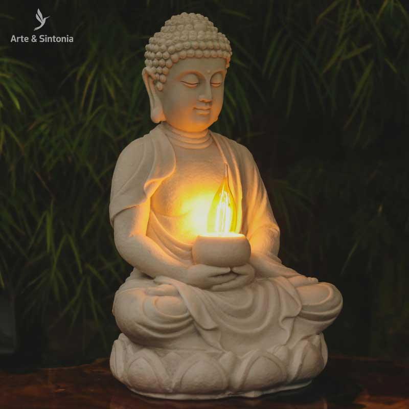 luminaria buda buddha marmorite home decor decoracao zen abajur artesintonia 5