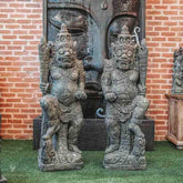 estatua escultura jardim zen garden decor decoração decoration barong deus god hindu cimento