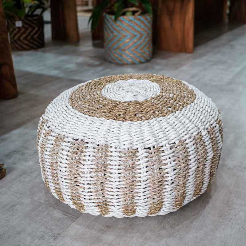 banco puff almofada branco decor decoration boho estilo boêmio sala meditação relaxamento bali indonésia