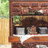 cama daybed bed garden pergolado entalhado madeira teka javanesa wood teak carved artesanatos decorativos artesintonia decoracoes javanesa espreguicadeira moveis 19