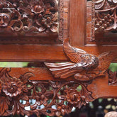 cama daybed bed garden pergolado entalhado madeira teka javanesa wood teak carved artesanatos decorativos artesintonia decoracoes javanesa espreguicadeira moveis 12