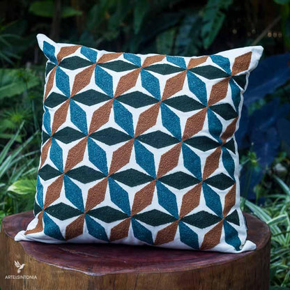 almofadas capas pillow cover home decor decoracao casa artesanal textil objetos artesanais artesanatos brasileiros prismas colors artesintonia 1