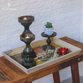 bandeja cafe da manha madeira roots warm home decor artesintonia bandeja cafe da manha bandeja retangular bandeja decoracao mesinha de cafe
