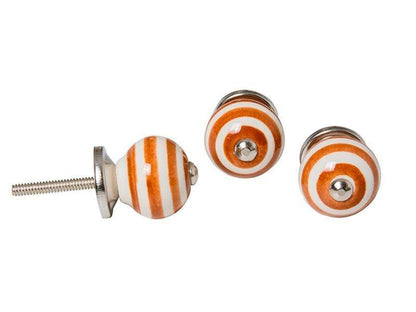 puxador moveis gaveta ceramica listrado laranja branco artesintonia 2