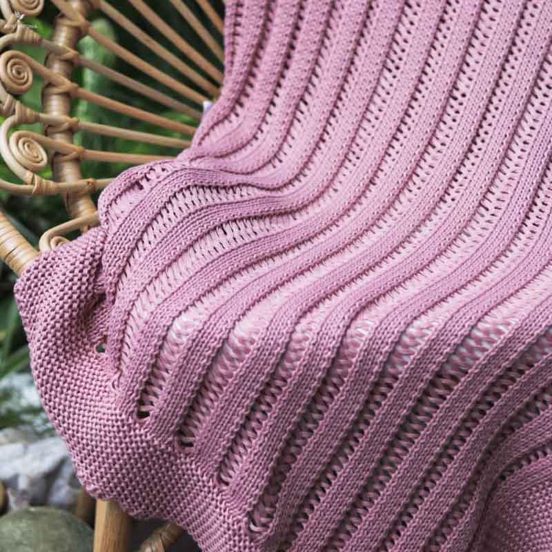 mantas artesanais artesanatos brasileiros home decor decoracao casa artigos artesanais textil tricot trico trama tresse rosa blanket artesintonia 2