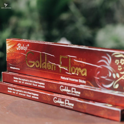 incensos artesanais varetas natural incense sticks handmade balaji golden flora naturais aromáticos artesanal meditation meditacao aromas energia cura limpeza espiritual interior aromaterapia artesintonia 1