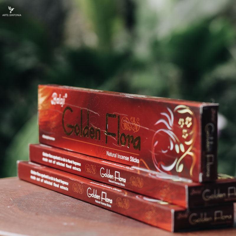 incensos artesanais varetas natural incense sticks handmade balaji golden flora naturais aromáticos artesanal meditation meditacao aromas energia cura limpeza espiritual interior aromaterapia artesintonia 2