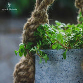 Suporte para Plantas de Pendurar macrame decoração vasos trançado artesintonia decorhome