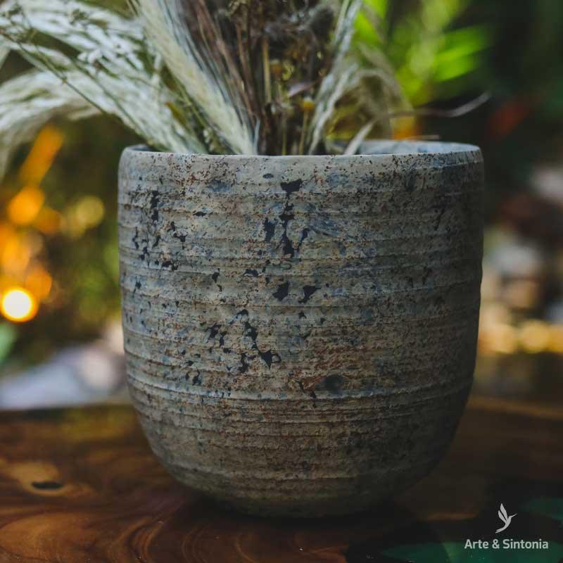 vaso cachepot para suculentas plantas pequenas decoracao sala living casa garden decoration objetos cimento decorativos artesintonia antik rusticos plante vase