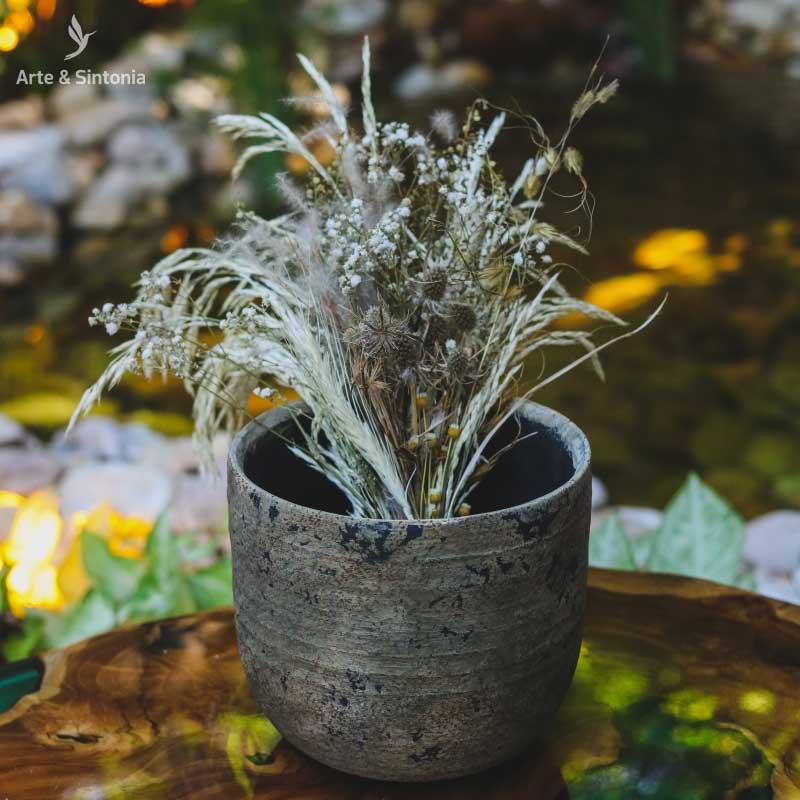 vaso cachepot para suculentas plantas pequenas decoracao sala living casa garden decoration objetos cimento decorativos artesintonia antik rusticos 8