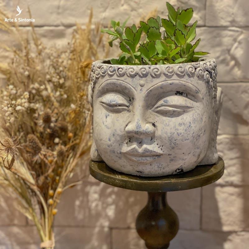 vaso dian cimento buddha buda decoracao plantas plantinhas jungle home casa suculentas vasinhos artesintonia decoracoes 9