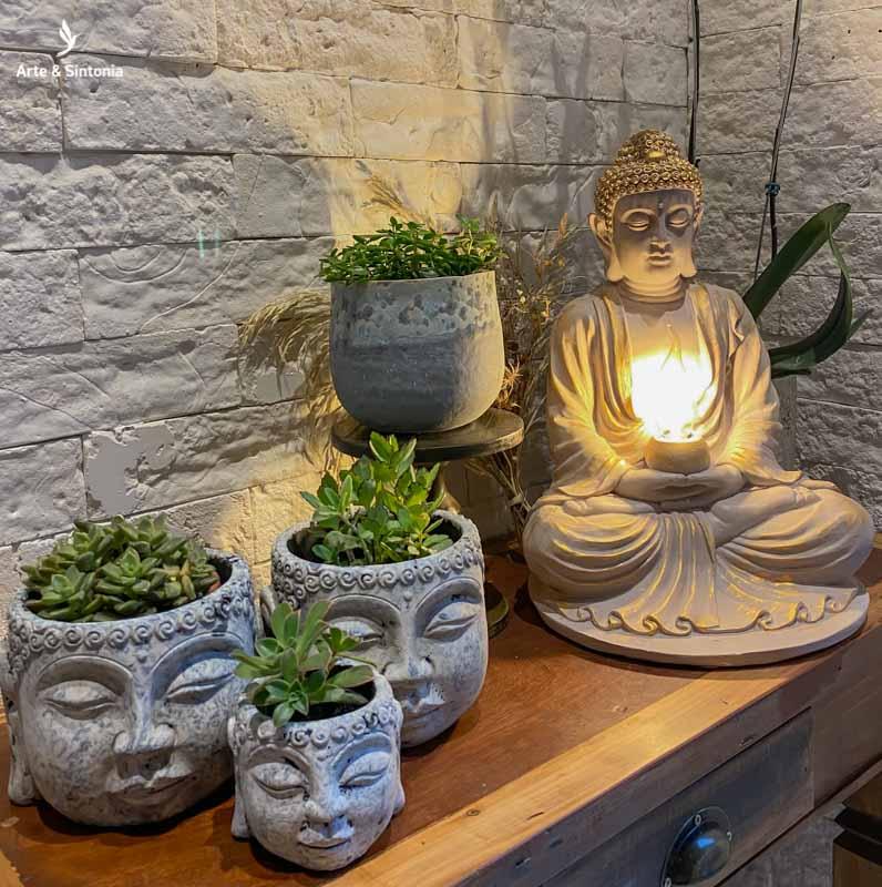 vaso dian cimento buddha buda decoracao plantas plantinhas jungle home casa suculentas vasinhos artesintonia decoracoes 11