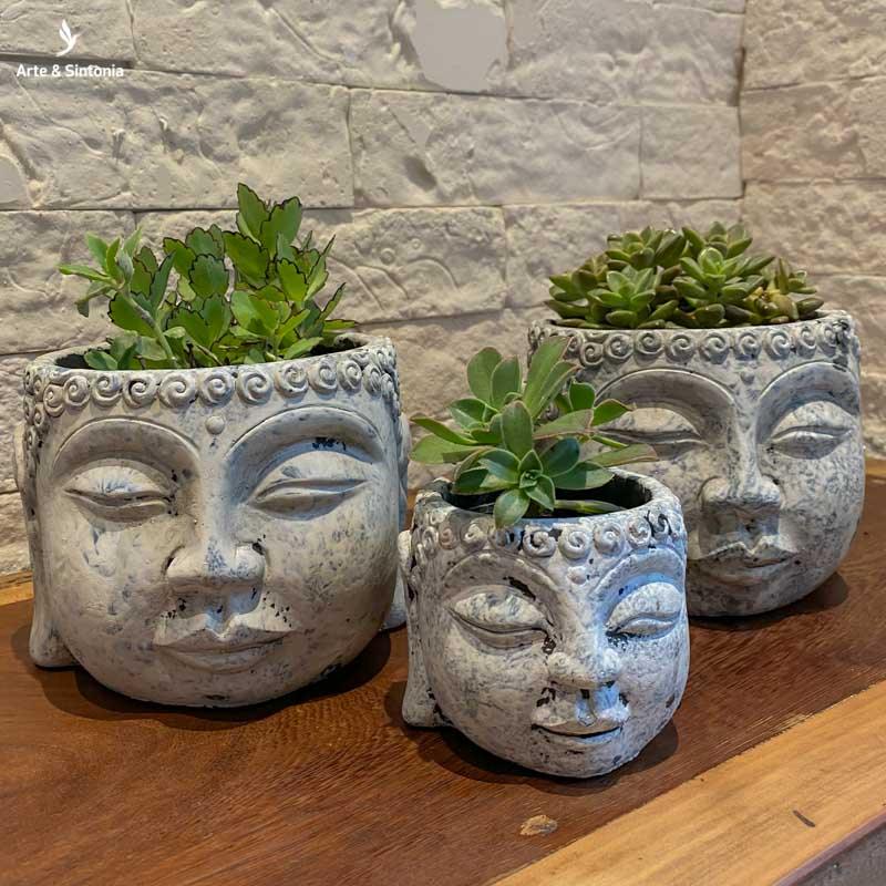 vaso dian cimento buddha buda decoracao plantas plantinhas jungle home casa suculentas vasinhos artesintonia decoracoes 1