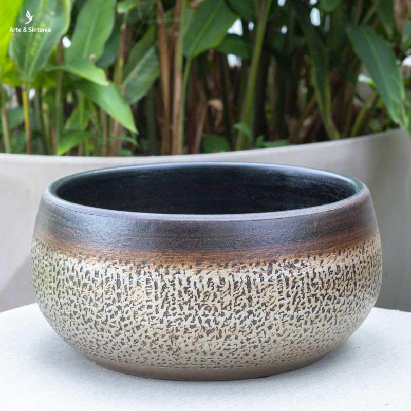 Vaso Decorativo in Ceramica Ayon