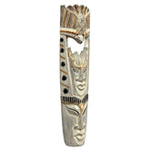 mascara decorativa antique madeira patina faces bali indonesia decor artesintonia 2